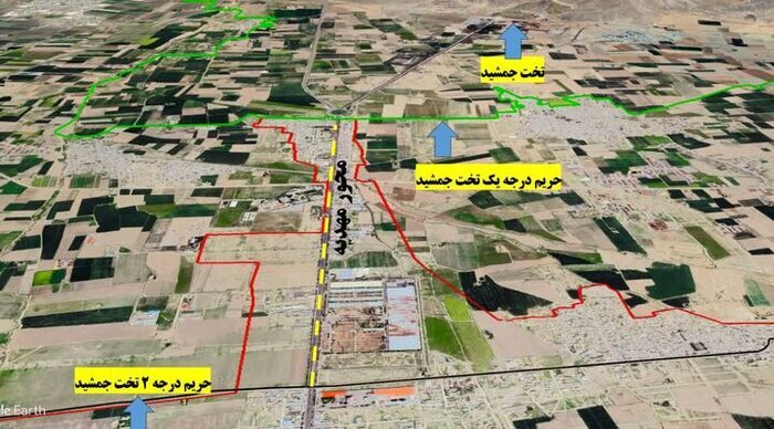 هشدار درباره توسعه مرودشت در حریم درجه ۲ تخت‌جمشید