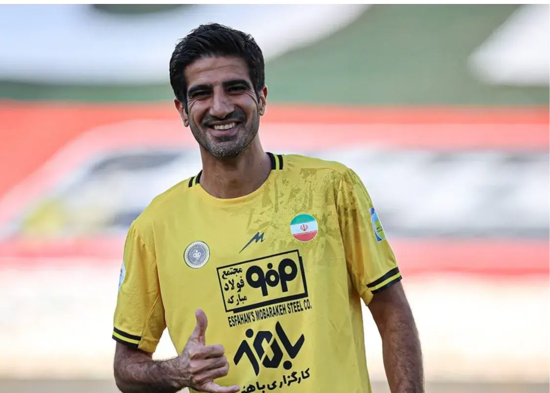 خداحافظی ستاره اصفهانی از فوتبال پس از دربی