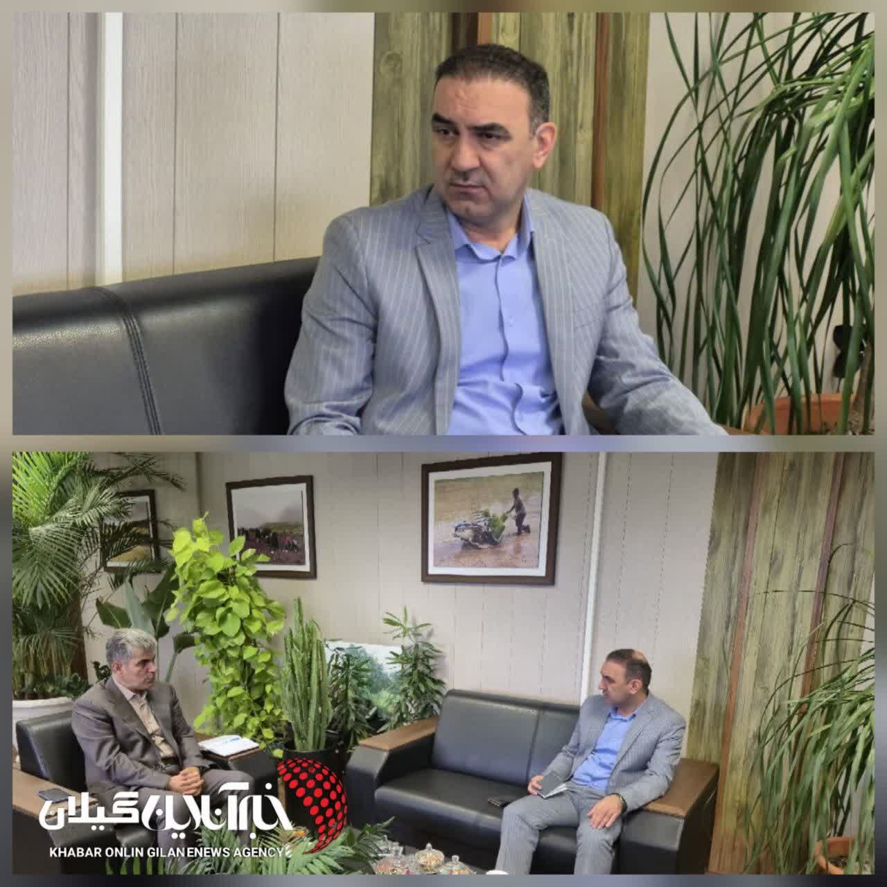 فرماندار رضوانشهر خواستار رفع فوری موانع تولید و مدیریت آب شد